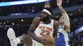 尼克中鋒羅賓森（Mitchell Robinson）。（圖／美聯社／達志影像）