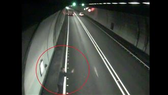 雪隧車禍1死　故障車駕駛揮手示警畫面曝