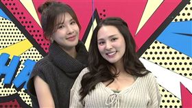 熊熊（右）與愛語莎為好友（圖／中天提供）