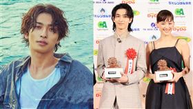 橫濱流星與綾瀨遙在C位。（圖／翻攝自報知映画賞官方網站）