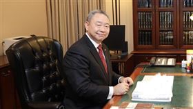 俞大㵢駐美代表履新（圖／翻攝自駐美代表處臉書）