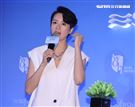 梁詠琪出席索夫波記者會。（圖/記者邱榮吉攝影）