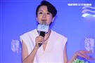 梁詠琪出席索夫波記者會。（圖/記者邱榮吉攝影）