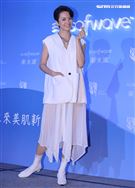 梁詠琪出席索夫波記者會。（圖/記者邱榮吉攝影）