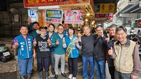 基隆市立法委員候選人鄭文婷偕同重量級來賓基隆市議會議長童子瑋與安樂區議員吳驊珈，在成功與仁愛兩大市場掃街。