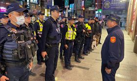 新北警,威力掃蕩,淨化治安,擴檢,板橋,蘆洲,警犬