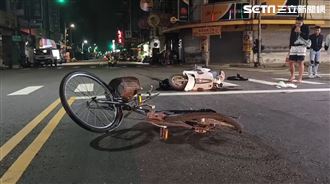 衰！撞「鬼切單車伯」　17歲騎士被抓無照