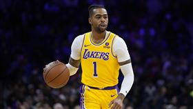 ▲湖人喊賣後衛羅素（D'Angelo Russell）。（圖／美聯社／達志影像）