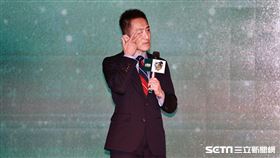 ▲王柏融加盟台鋼雄鷹記者會，日本火腿球團統轄本部副本部長兼國際部長岩本賢一到場，致詞時落淚。（圖／記者劉彥池攝影）