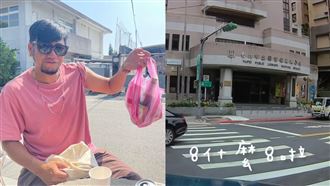 張震嶽禮讓行人竟被叭　30秒衝突畫面曝