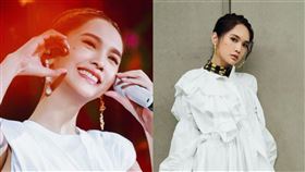 楊丞琳。（圖／翻攝自微博、環球EMI提供）