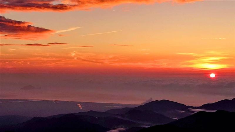 花蓮博南山迎元旦曙光　1網站查各地日出