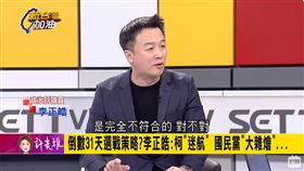 倒數31天選戰策略?李正皓:柯