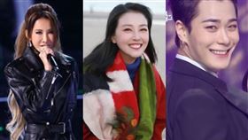 李玟、周海媚、文彬。（圖／翻攝自微博、YouTube）