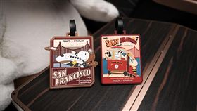 星宇航空開航舊金山，推出SNOOPY限量行李吊牌。（圖／星宇航空提供）