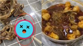 中國,羊肉爐,老鼠,鼠屍(圖/翻攝自微博)