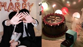 李程浩跟男友求婚成功。（圖／翻攝自李程浩IG）