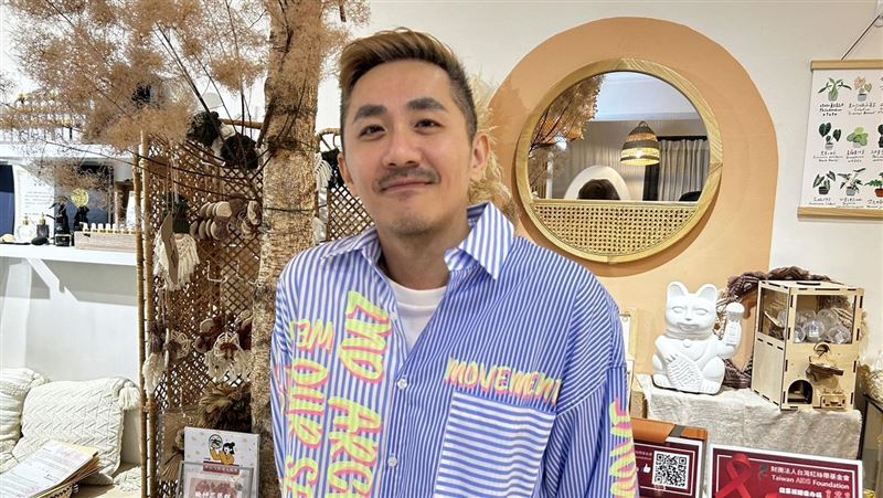 獨／獻唱挺愛滋！林威良曝「明年當爸爸」