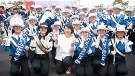 嘉義市國際管樂嘉年華12/15登場2023嘉義市國際管樂節將在15日開幕，市長黃敏惠（前左3）14日出席記者會表示，為期18天的活動帶來逾70場管樂饗宴，歡迎民眾共襄盛舉。（嘉義市政府提供）  中央社記者姜宜菁傳真  112年12月14日