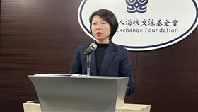 海基會副秘書長蔡孟君主持14日背景說明會海基會14日下午舉行背景說明會，由海基會副秘書長蔡孟君主持。中央社記者李雅雯攝  112年12月14日