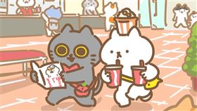 反應過激的貓（吾輩は猫です）。 （圖/翻攝自吾輩は猫です-反應過激的貓粉專）

