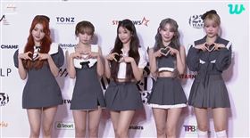 ▲《2023 AAA》LE SSERAFIM。（圖／翻攝自Werverse）