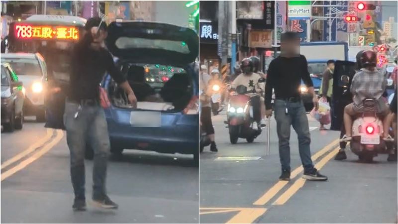 新北猴逼車叫囂　警2罪偵辦再送4萬大禮包