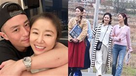 霍建華,林心如,陳喬恩（圖／翻攝自IG、微博）