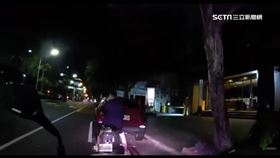 酒駕辱警「白X」！ 騎士紅燈右轉、未戴安全帽遭攔查