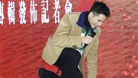 蕭敬騰舉辦新專輯記者會。（圖／記者鄭孟晃提供）