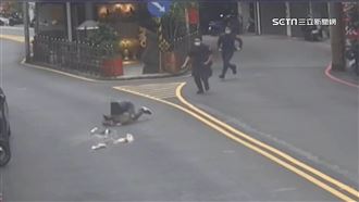 逃逸移工見警就跑　慘摔早餐撒一地遭逮