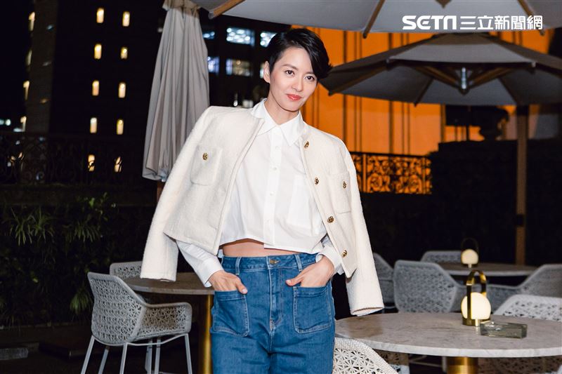 梁詠琪三立新聞網專訪。（圖／記者楊澍攝影）