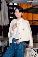 梁詠琪三立新聞網專訪。（圖／記者楊澍攝影）