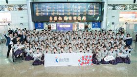 「橘色惡魔」日本京都橘高校吹奏部來台1週(文總提供)