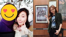 ▲馬天宇，林志玲。（圖／翻攝自微博）