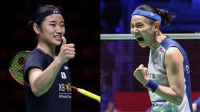 安洗瑩、戴資穎。（合成圖／Badminton Photo提供)
