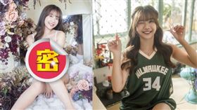 奶昔笑容甜美擁有好身材的她，才第一年就上經典賽應援受到注目。