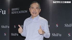 命理師張盛舒新課程記者會，痛批詹惟中抄襲。（圖／記者楊澍攝影）