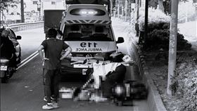 新北,板橋,環河西路,買菜,水泥預拌車,擦撞,爆頭,