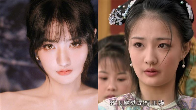 演甄嬛妹走紅！徐璐穿超深V戰袍粉絲看呆