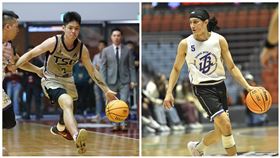 ▲台鋼獵鷹谷毛唯嘉、台啤雲豹高錦瑋。（組合圖／T1聯盟、台啤雲豹提供）