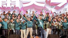 賴清德蔡其昌聯合競總成立　破萬人寒流中力挺