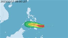 颱風「鯉魚」生成！氣象署曝移動路徑。（圖／中央氣象署）