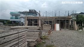 透天厝,透天,營造,工料雙漲,工人,工地。（示意圖／記者陳韋帆攝影）