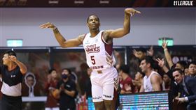 ▲臺南台鋼獵鷹金恩連續2天，上場將近1.5小時。（圖／T1聯盟提供）