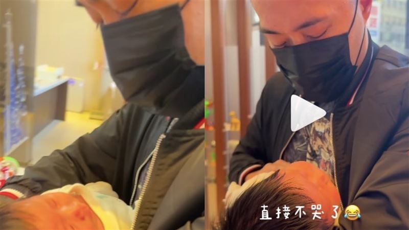 愛女剛滿月　余祥銓見「這幕」突崩潰哭了