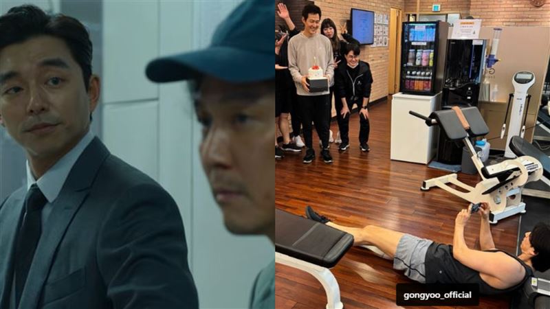 幫李政宰慶生拍照！「躺地掌鏡」竟是孔劉