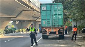 新北,蘆洲警,大型車,砂石車,取締,罰單,