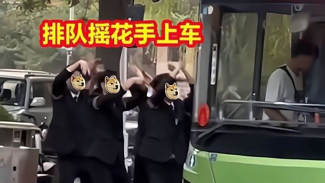 大學生跳科目三攔公車　網看傻：腦子壞了