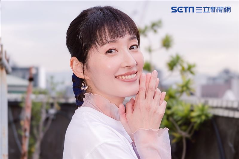 田中千繪三立新聞網專訪。（圖／記者楊澍攝影）